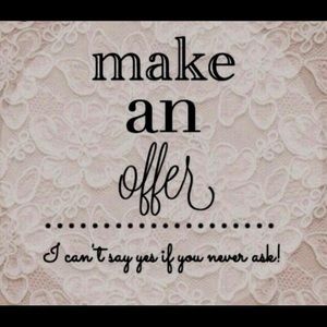 ⭐️⭐️⭐️I LOVE OFFERS!⭐️⭐️⭐️